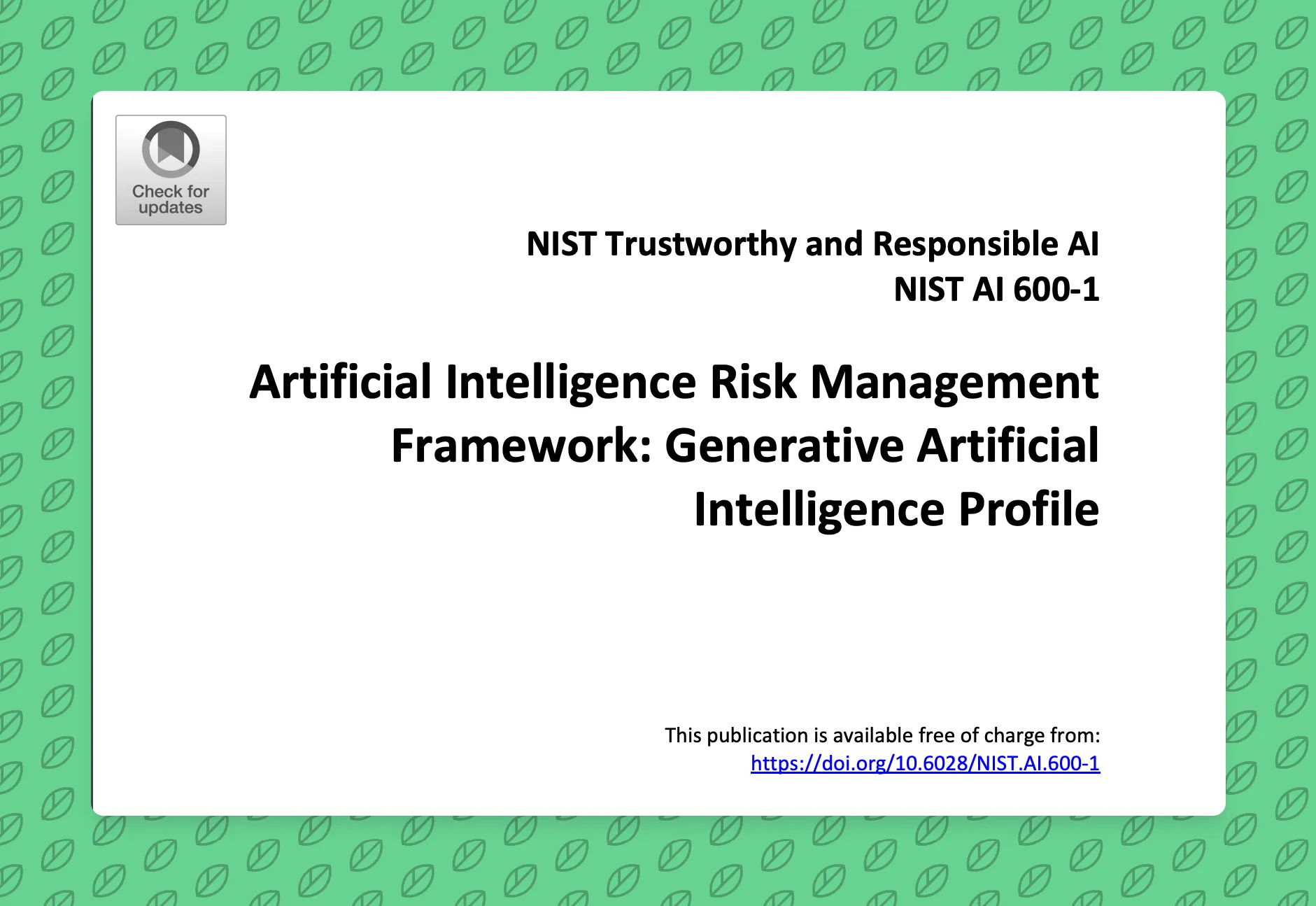 A GitHub repo for all AI Inventory for 2024